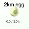 The rarity of Pokemon hatch from 2km eggs