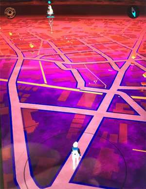 How to invert colors of Pokemon Go